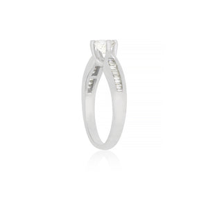 18ct White Gold GIA Diamond Ring