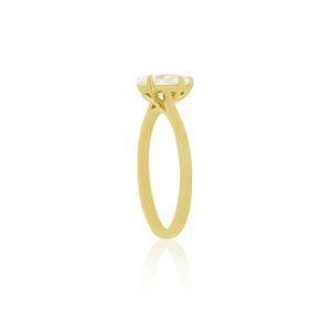 18ct Yellow Gold Elijah Lab Diamond Ring