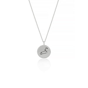 Silver Constellation Necklace - Leo