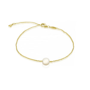 9ct Yellow Gold Maisie Fresh Water Pearl Bracelet