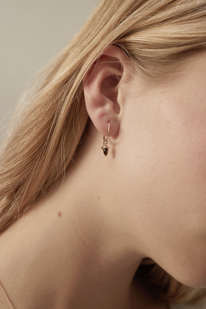 Karen walker store acorn earrings