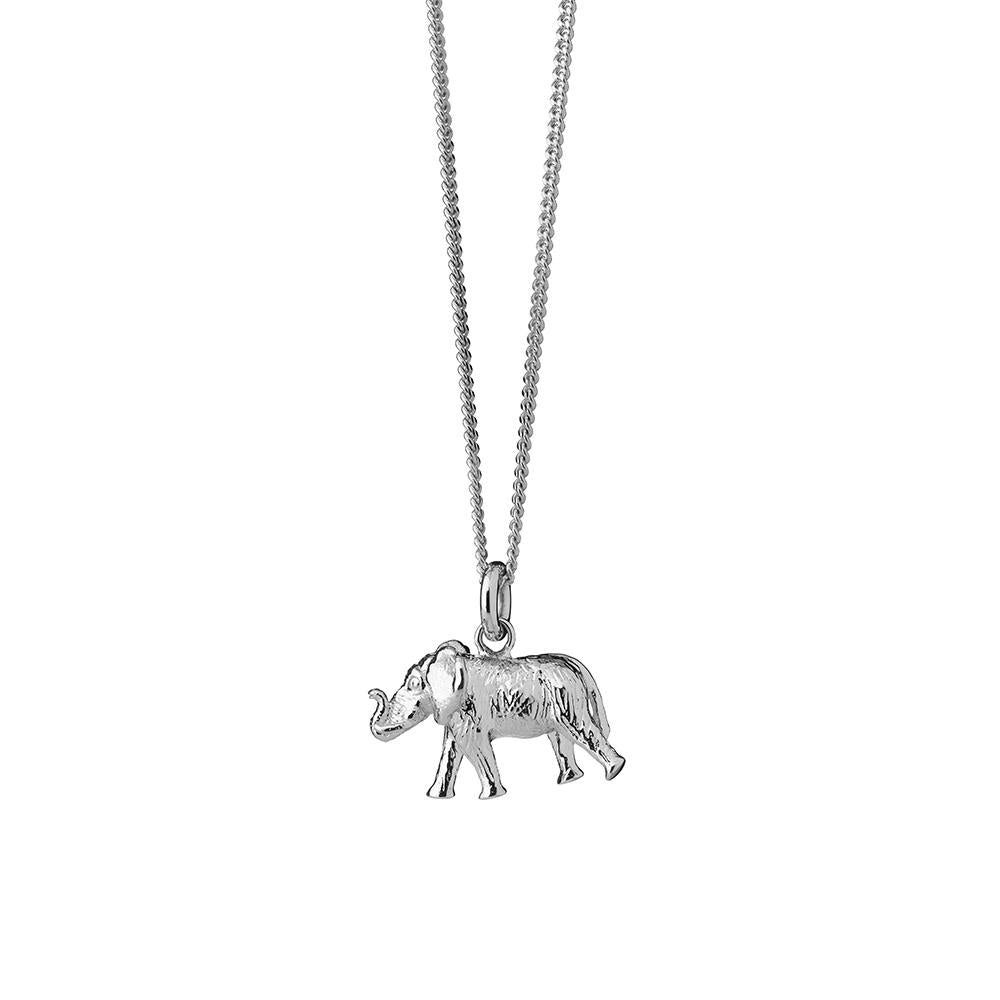 Silver Elephant Necklace | Silvermoon