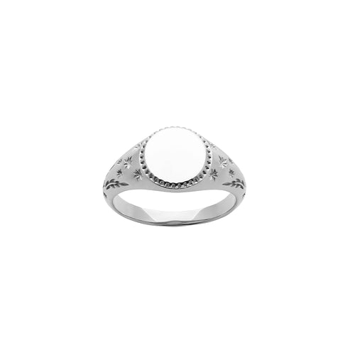 Silver Society Ring