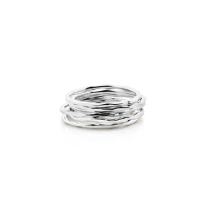 Silver Lil Perfect Circle Stacker Ring