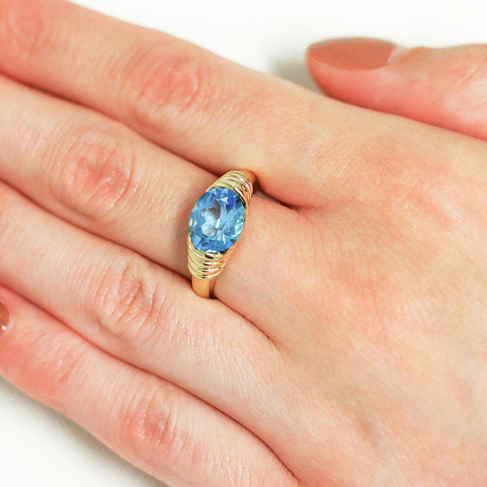 Buy hot sale topaz ring