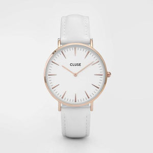Minuit Rose Gold Colour / White Watch