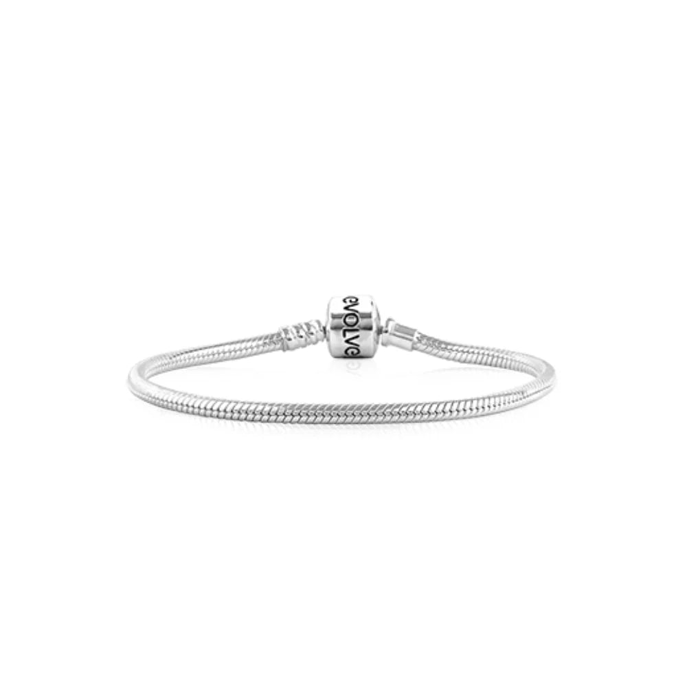 Evolve Silver Signature Bracelet 22cm
