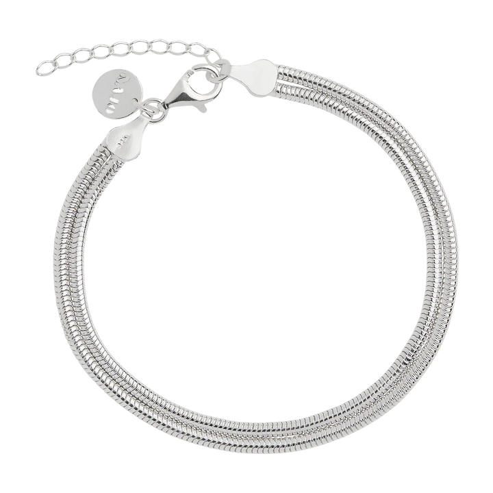 Najo Serenade Silver 18.5cm Bracelet (+3cm extension)