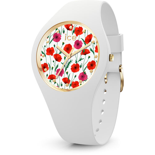 Ice Watch flower White poppy Small