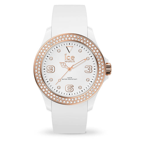 Ice Watch star White rose-gold Smooth