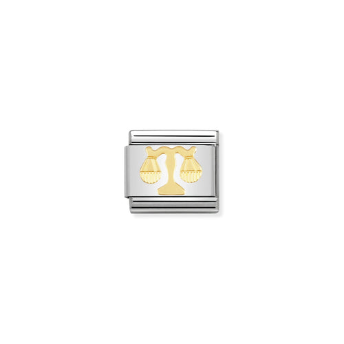 COMPOSABLE CLASSIC LINK 030104/07 LIBRA IN 18K GOLD