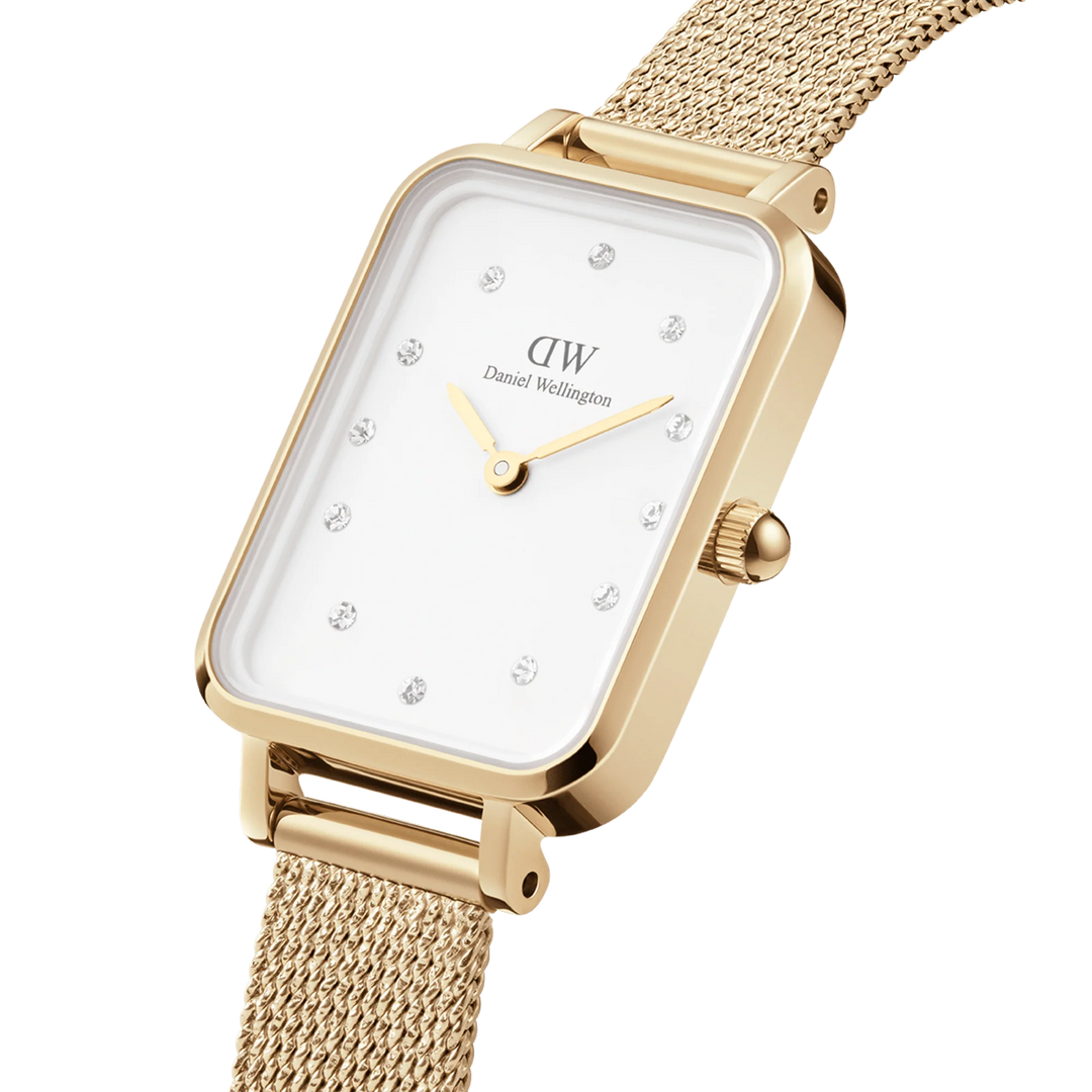Daniel Wellington Quadro Lumine Pressed Evergold 26x20mm