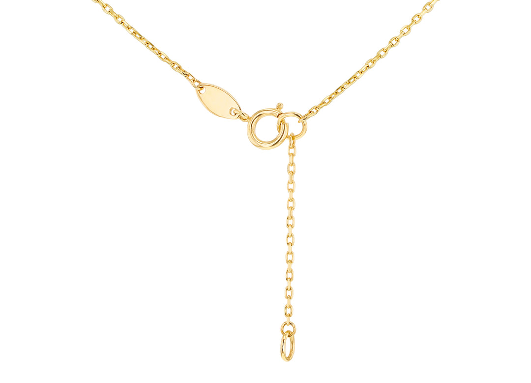 LT 9ct Yellow Gold Bella Trinity Necklace