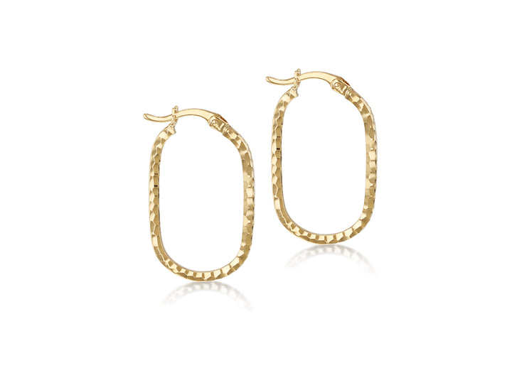 LT 9ct Yellow Gold Heidi Medium Hoops