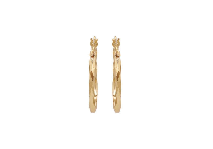 LT 9ct Yellow Gold Katya Hoops