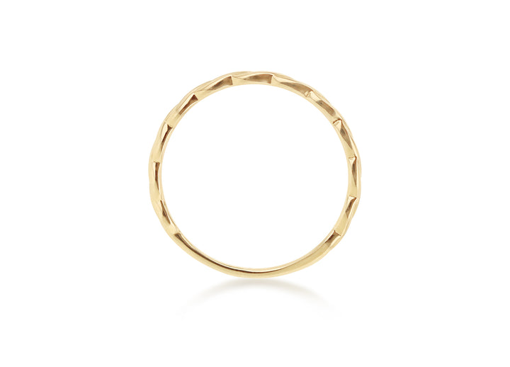 LT 9ct Yellow Gold Georgia Stacker Ring