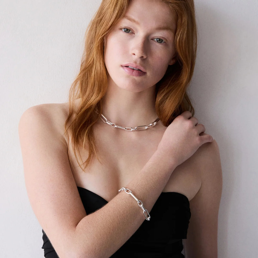 Najo Veronica Silver Necklace (45cm)