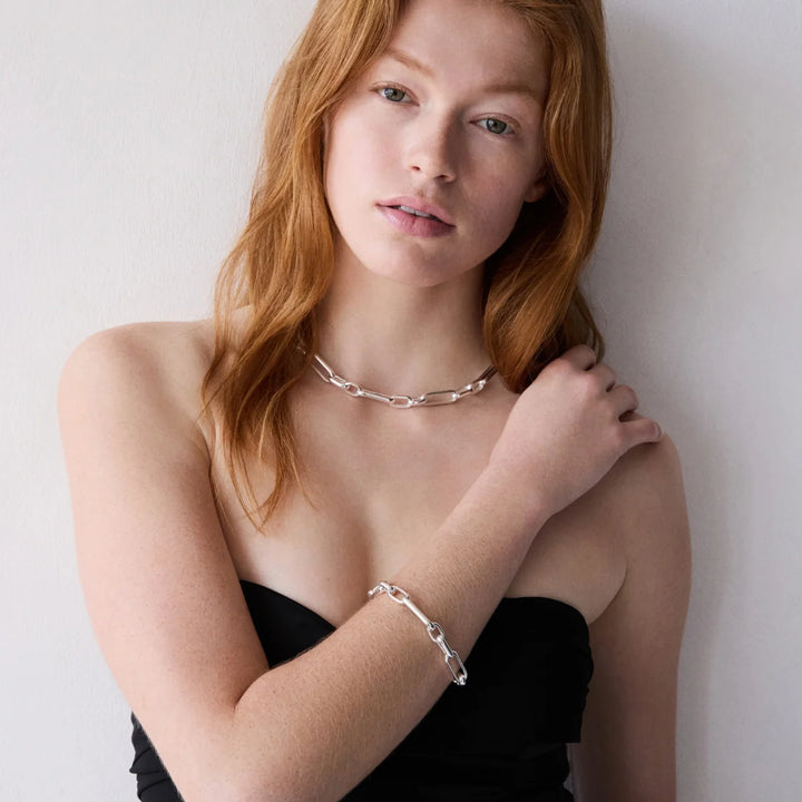 Najo Veronica Silver Bracelet (20cm)