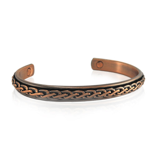 KIA ORA COPPER CROSSED CURB CUFF