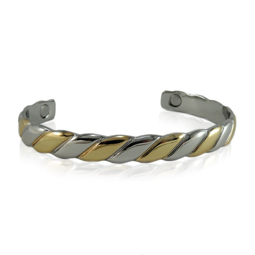 KIA ORA COPPER TWO TONE TWIST CUFF