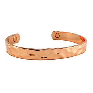 KIA ORA COPPER BEATEN HIGH SHINE CUFF