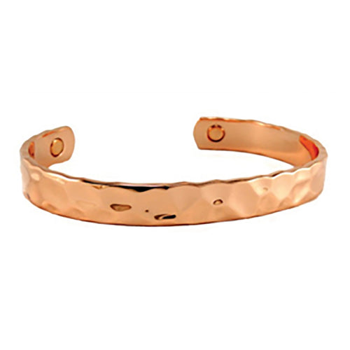 KIA ORA COPPER BEATEN HIGH SHINE CUFF