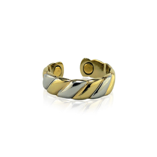 KIA ORA COPPER TWO TONE TWIST RING