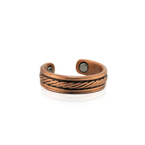 KIA ORA COPPER ROPE RING