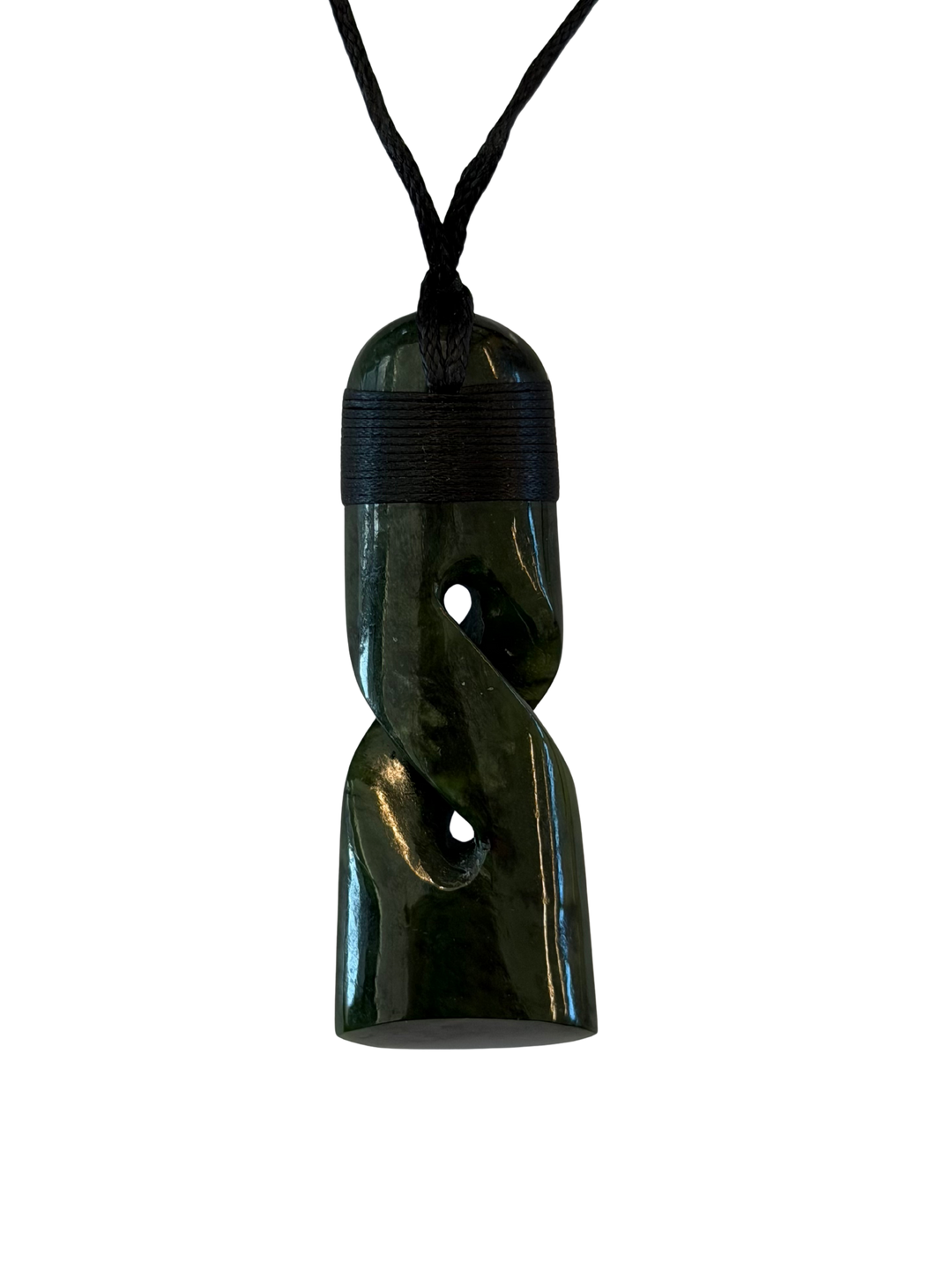NZ Greenstone Twisted Toki 75mm