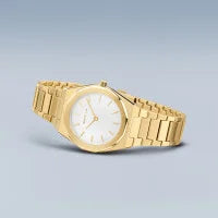 Berring Classic Polished Brushed Gold 32mm Watch