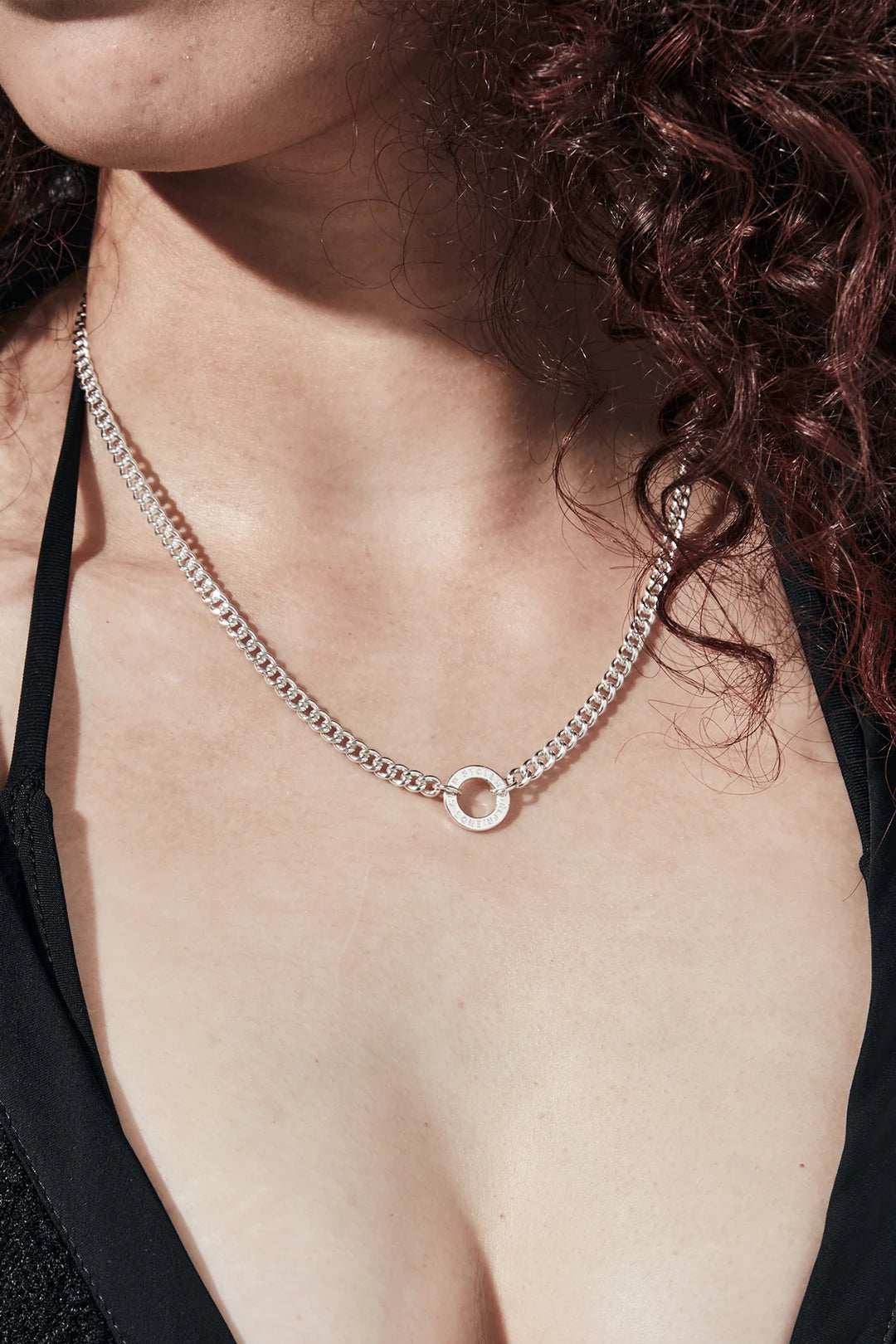 Stolen Silver Halo Necklace