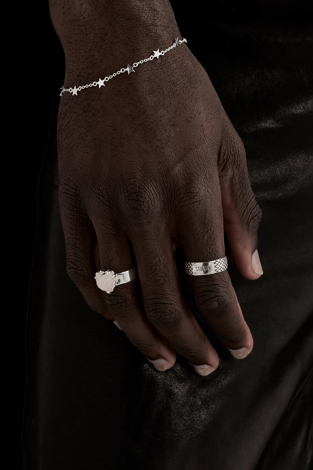 Stolen Silver Snake Band  - Slim