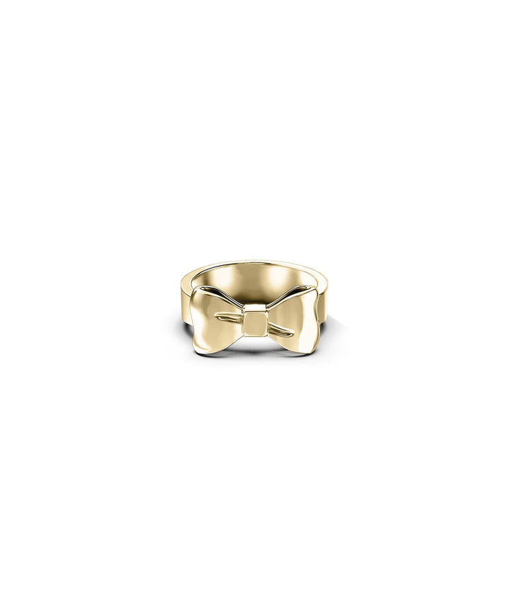 Stolen Gold Plated Bow Ring