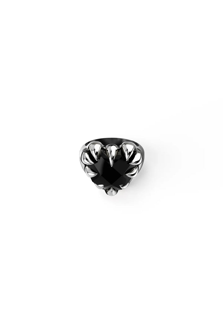 Stolen Silver Love Claw Cocktail Ring