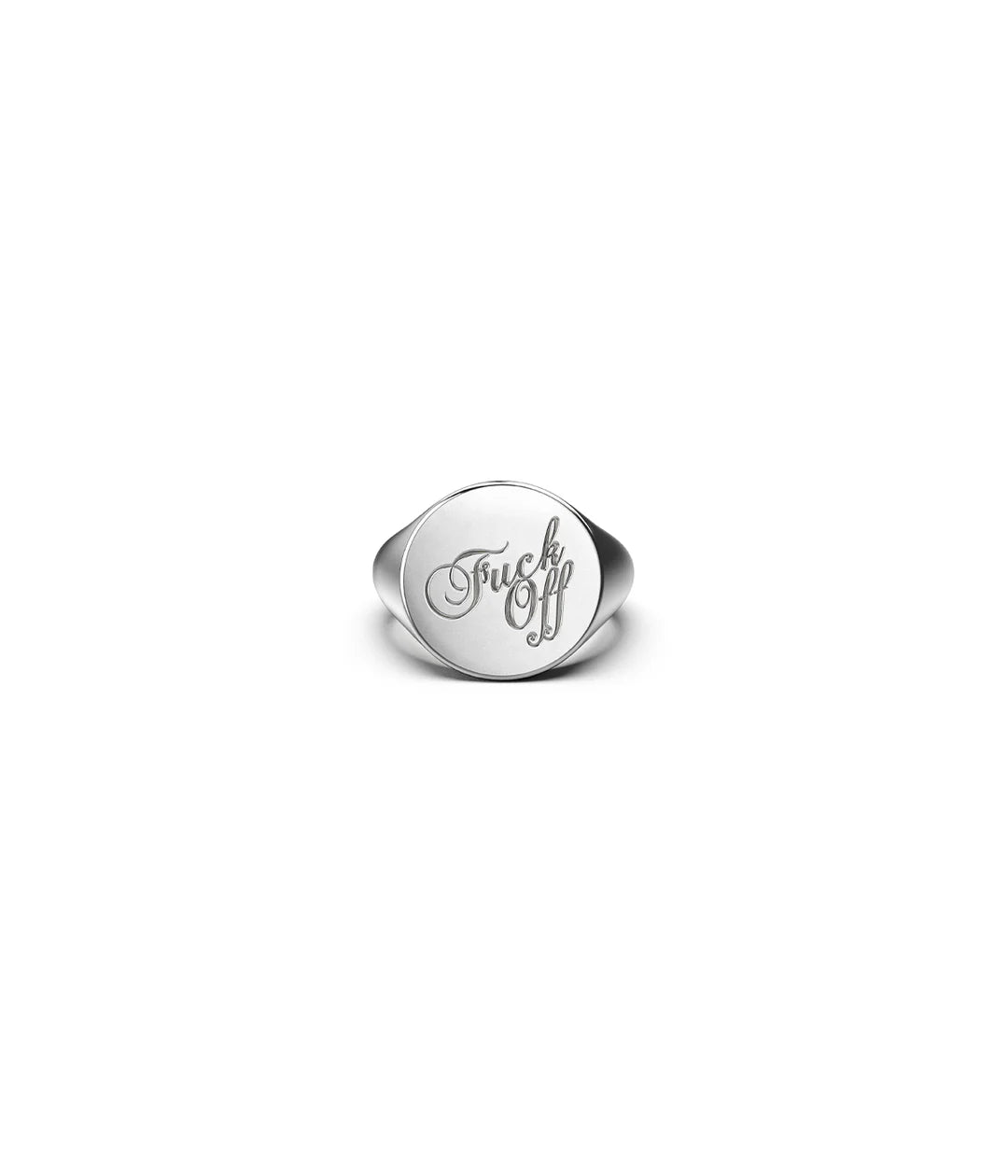 Stolen Silver Warm Welcome Signet Ring