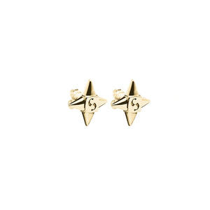 Stolen Gold Plated Star Shock Studs