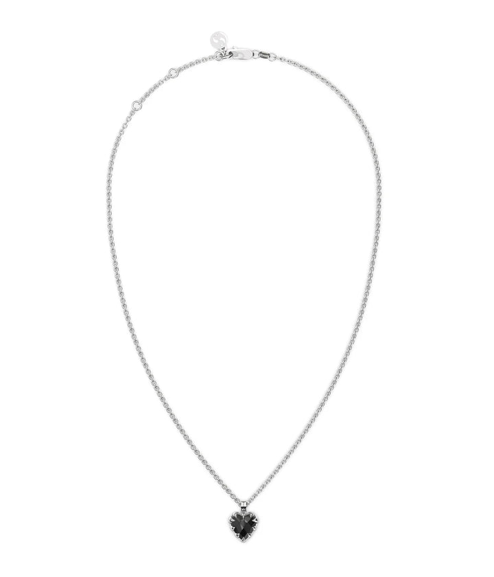 Stolen Silver Love Claw Necklace - Onyx