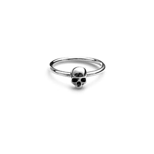 Stolen Silver Micro Skull Ring