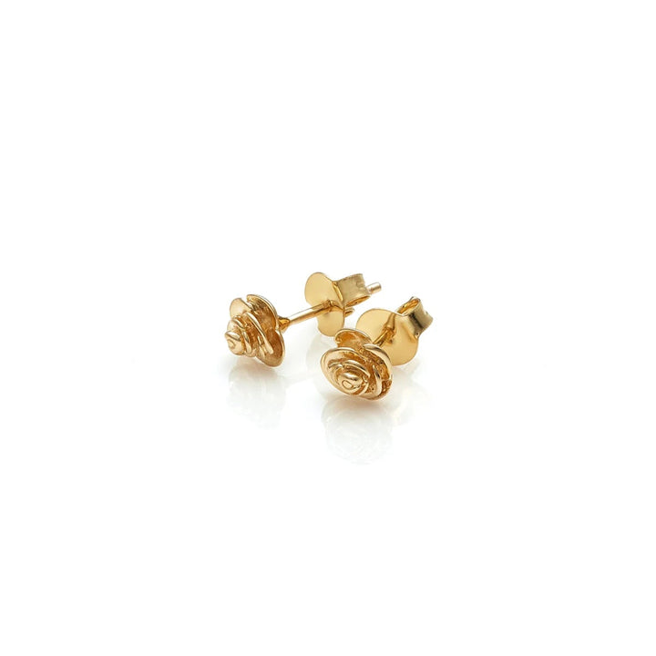 Stolen Gold Plated Rose Bud Earrings