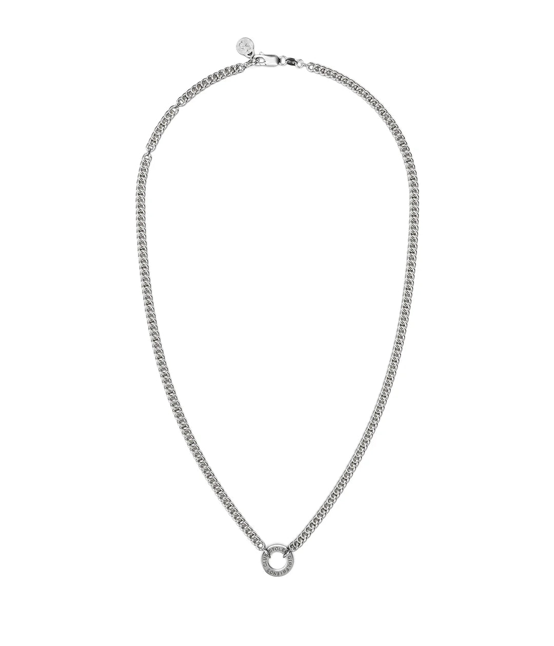 Stolen Silver Halo Necklace