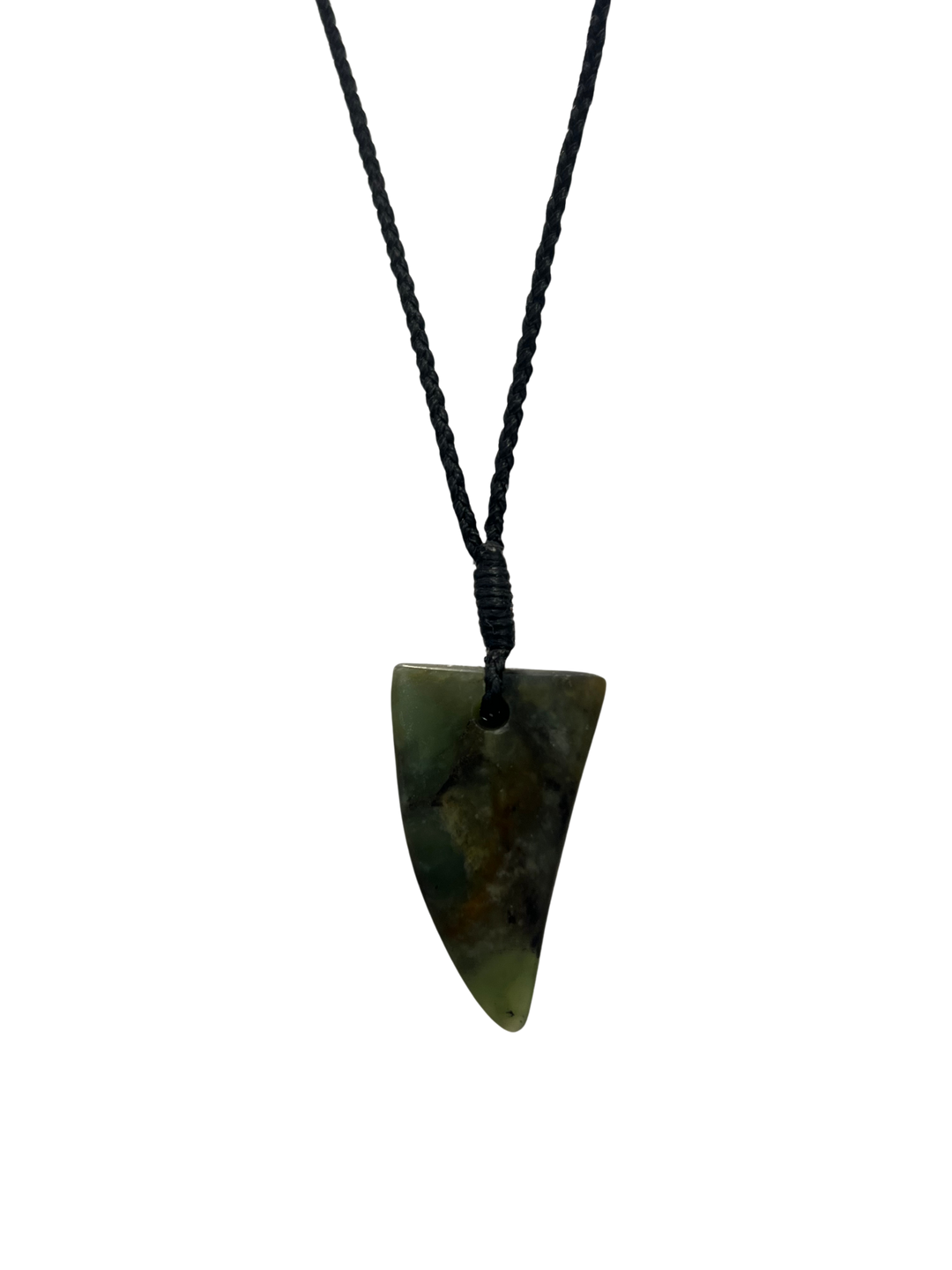 NZ Greenstone Medium Niho/Tooth 30mm