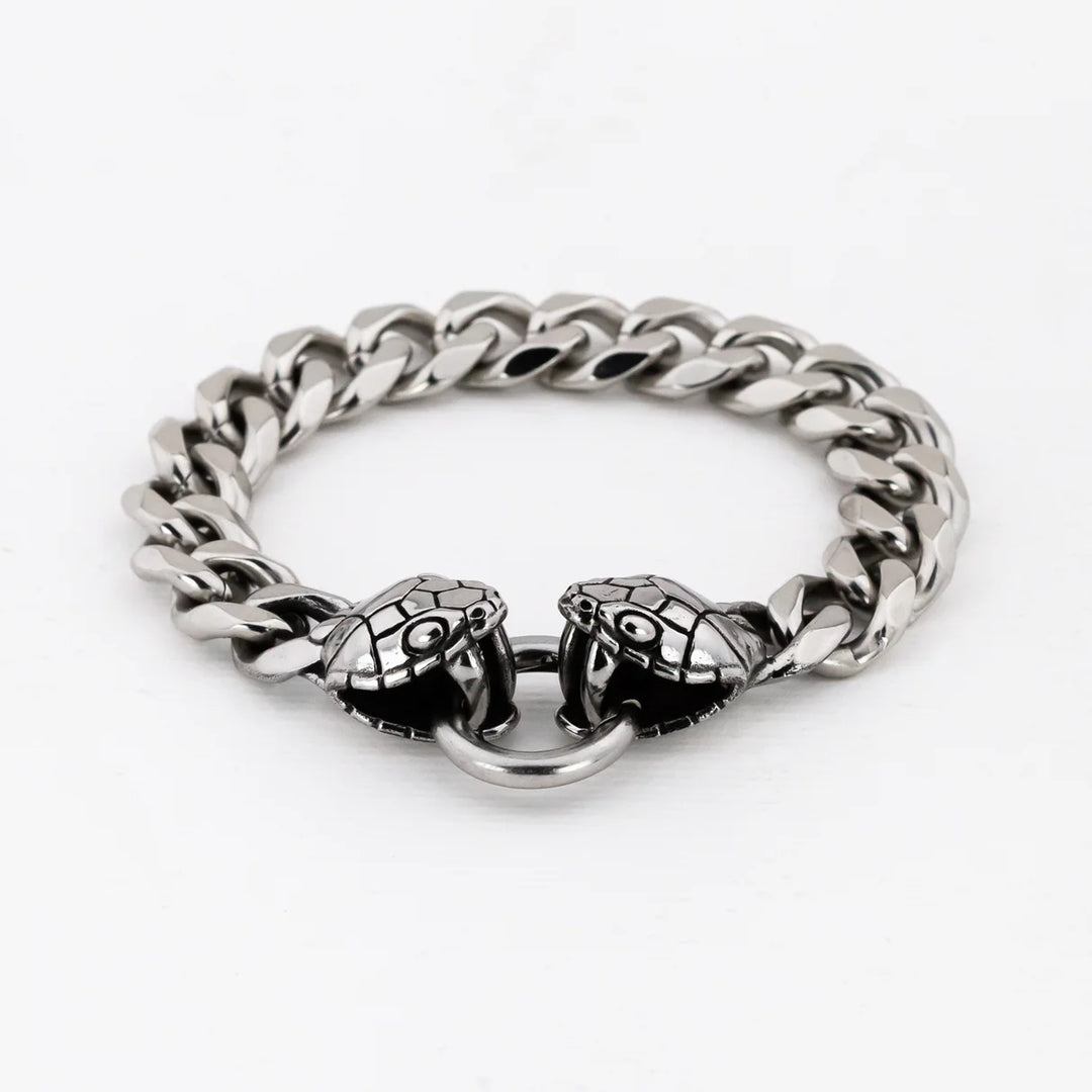 Nick Von K Stainless Steel Bite Me! Bracelet