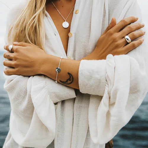 KIRSTIN ASH SILVER TIDAL PEARL BRACELET Silvermoon