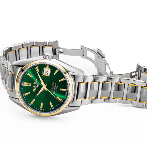 Roamer Swiss Made Searock Automatic Green Watch