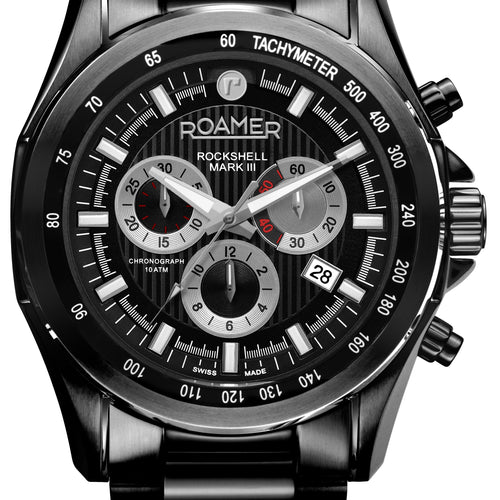 Roamer Rockshell Mark III Chrono Black Watch