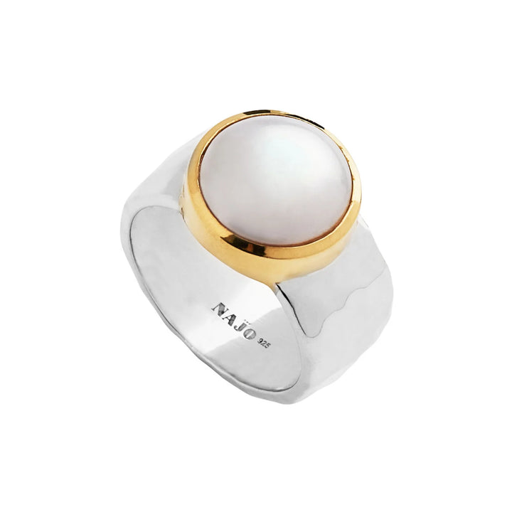Najo Chroma 2-Tone Pearl Ring