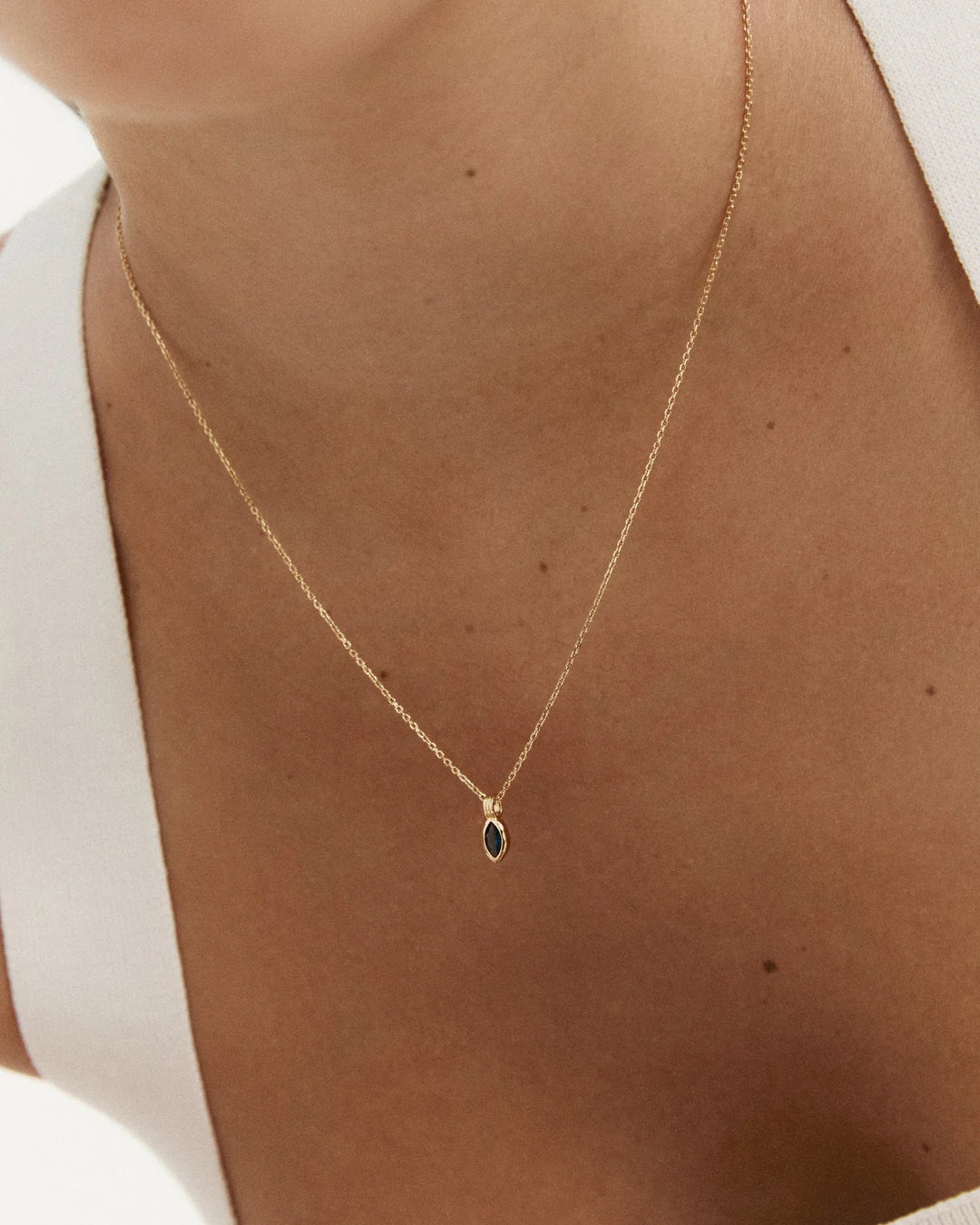 Kirstin Ash Ink Necklace Gold Plated