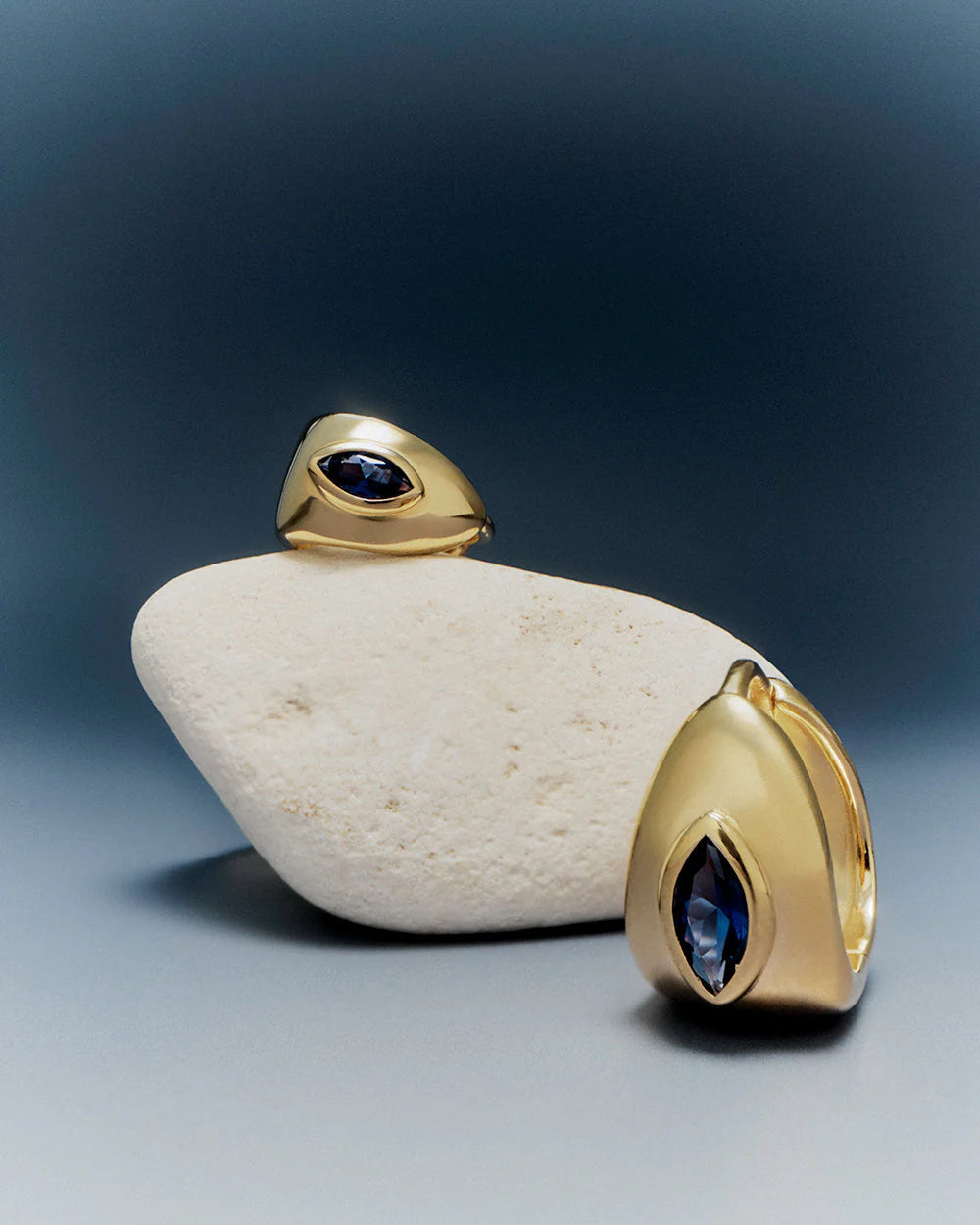 Kirstin Ash Ink Hoops Gold Plated