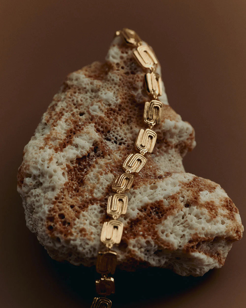 Kirstin Ash Mondo Bracelet 18ct Gold Plated