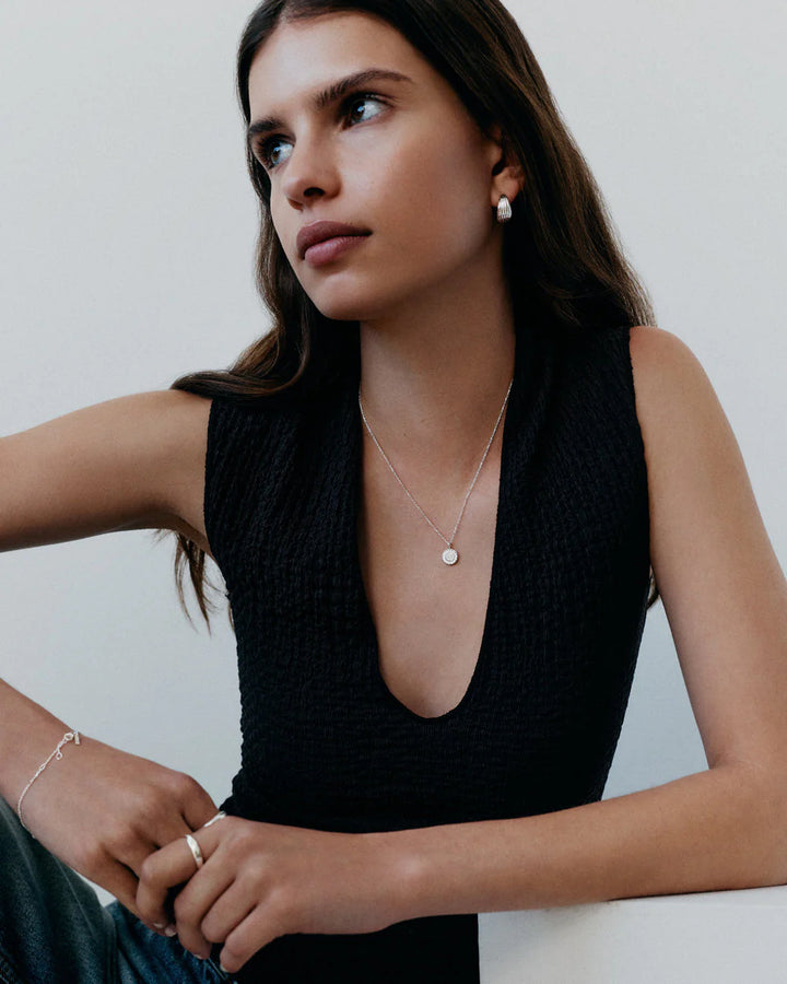 Kirstin Ash Mondo Hoops Sterling Silver